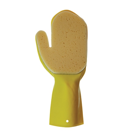Popular Life Kleen Mitt Reticulated Sponge, Left Hand, OSFM PL-MS-KMRS-1-LHGL
